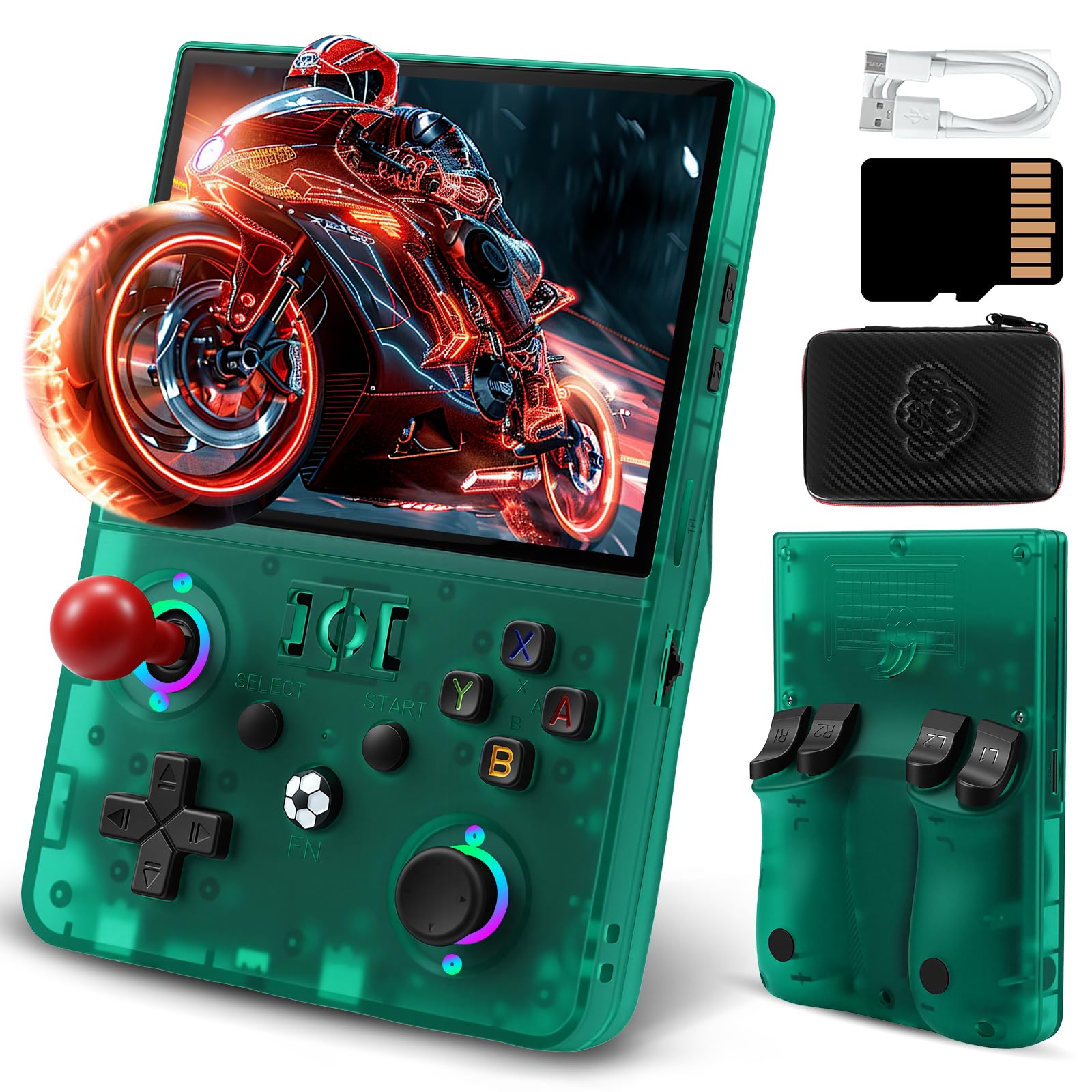 チェイサーゲームW RETRO VACATION 2セット Amazon.com: EraVortx R36MAX2 Retro Gaming Console, 4.5 Inch 4K HD